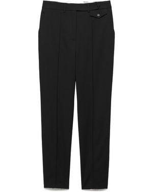 Prada Light Wool Pants - Black