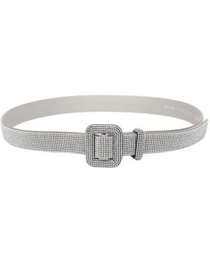 Benedetta Bruzziches Venus La Petite Crystal Belt - White
