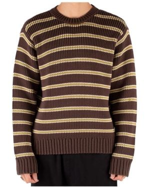 Stussy Long-Sleeved Knitwear - Brown
