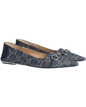 Gucci Vittoria Ballerina - Blue
