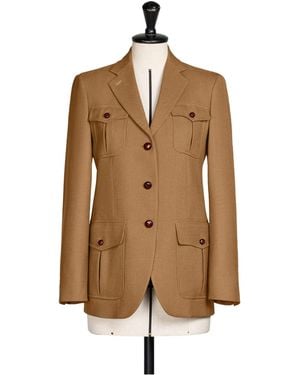 Max Mara Long-Sleeved Jacket - Brown
