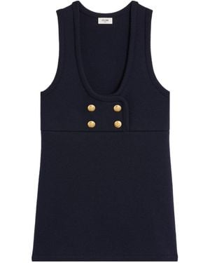 Celine Tunic Mini Dress - Blue