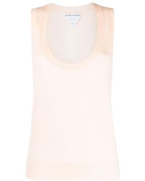 Bottega Veneta Knitted Tank Top - Pink
