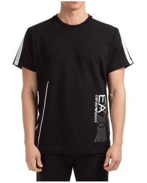 Armani Jeans Printed T-Shirt - Black