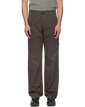 Post Archive Faction PAF Casual Trousers With Belt Loops - Black