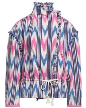 Isabel Marant Solidcolor Longsleeve Shirt Jacket - Red