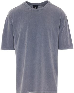 Thom Krom Graphic Crewneck T-Shirt - Blue