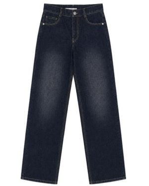 Fendi Belt-Loop Jeans - Blue