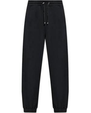 Balmain Logo Printed Drawstring Sweatpants - Black