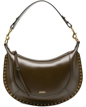 Isabel Marant Naoko Stud-Embellished Shoulder Bag - Brown
