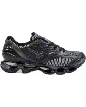 Mizuno Round-Toe Trainers - Black