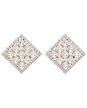 Jennifer Behr Camilla Earrings - White