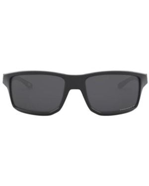 Oakley Gibston Rectangle-Frame Sunglasses - White