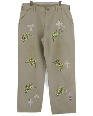 Chrome Hearts Cross Casual Trousers - Grey