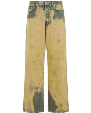 Dries Van Noten Pine Jeans - Yellow