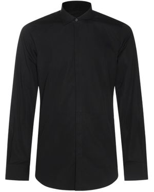 DSquared² Easy Slim Mini Dean Collar Shirt - Black