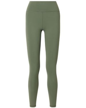 Varley High Waist Seamless Fitness Long Pants - Green