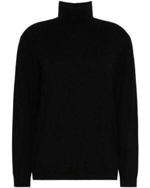 Weekend by Maxmara Wkdkiku Mock Neck Knitted Sweater - Black