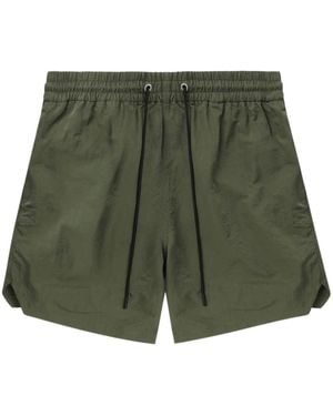 sunflower Elastic Waist Shorts - Green