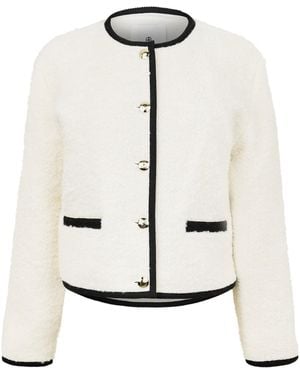 Anine Bing Long Sleeve Casual Jacket - White