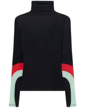 Off-White c/o Virgil Abloh High-Neck Long-Sleeved Top - Black