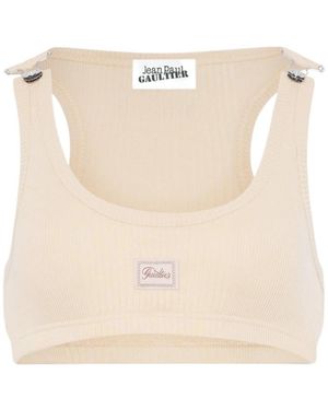 Jean Paul Gaultier Sleeveless Vest - Natural