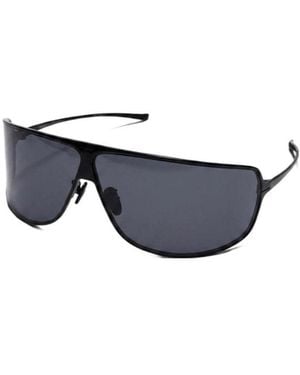 Gucci Mask Frame Sunglasses - White