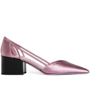 Prada Pointed High Heels - Pink