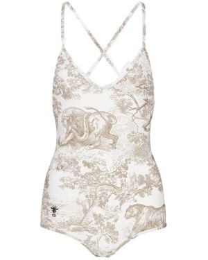 Dior Iviera One-Piece Swimsuit - Blue