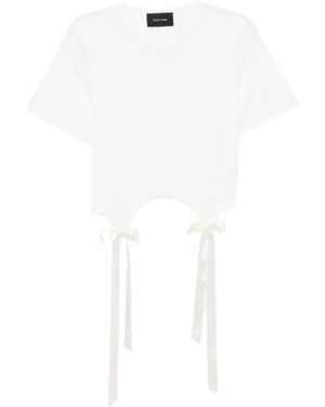 Simone Rocha Lyocell Fibre T-Shirt - White