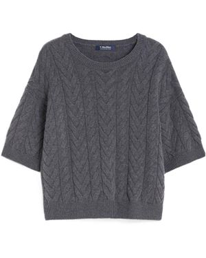 Max Mara Dominus Crewneck Jumper - Grey