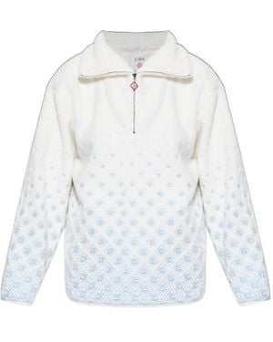 CASABLANCA Alphabet Hoodie - Blue