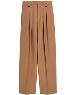 Chloé Wool Trousers - Brown