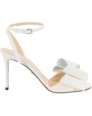Mach & Mach Mach Mach Le Cadeau Double-Bow Sandals - White