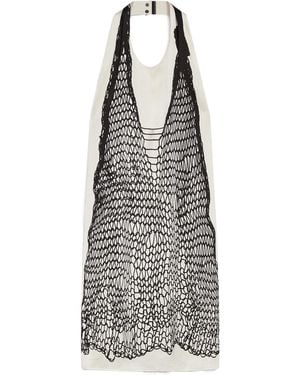 Sportmax Lightweight Satin Top - White