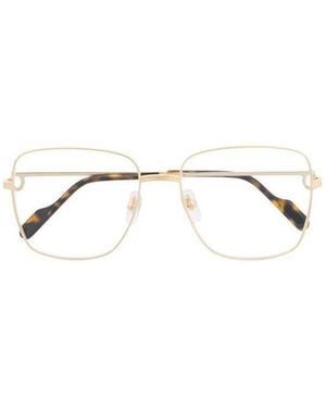 Cartier Square-Frame Glasses - Natural