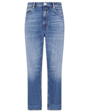 Closed Relaxed Straight-Leg Jeans - Blue