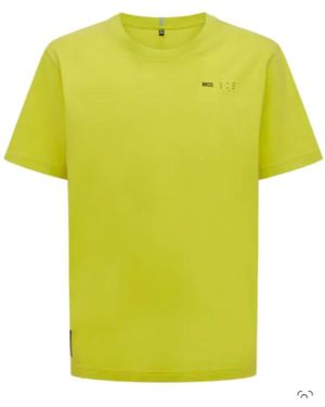 McQ Logo Details Short-Sleeved T-Shirt - Yellow