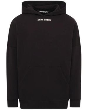 Palm Angels Long-Sleeve Sweatshirt - Black