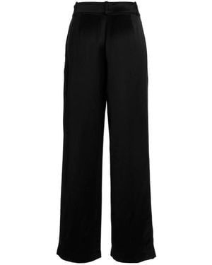Co. Tailored Front Pleat Trousers - Black