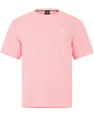 BOSS Crewneck Shortsleeve Tshirt - Pink