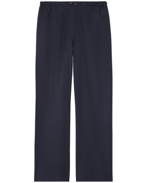 Loro Piana Britton The Gift Of Kings Pyjamas Trousers - Blue