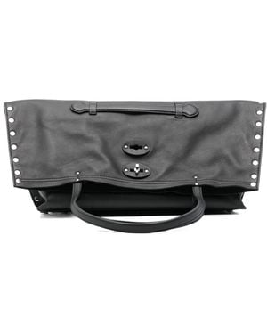 Zanellato Turn Lock Handbag - Gray
