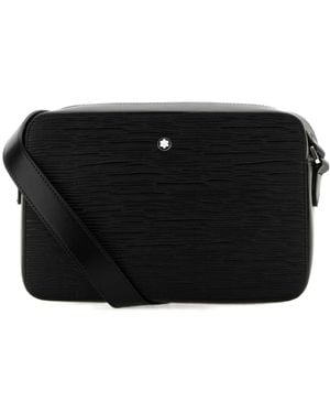 Montblanc Meisterstuck 4810 Zipped Messenger Bag - Black