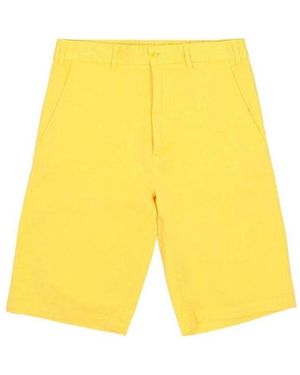 Paul & Shark Logo Shorts - Yellow