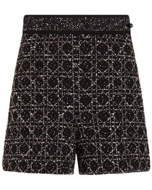 Dior Macrocannage Shorts - Black