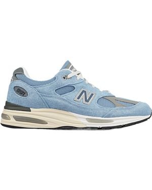 New Balance Lace-Up Sneakers - Blue