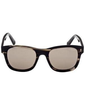 Moncler Eyewear Square Frame Sunglasses - Metallic