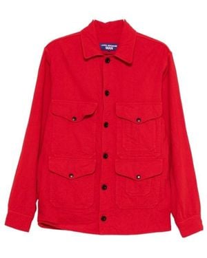 Junya Watanabe X Filson Buttoned Pocket Jacket - Red