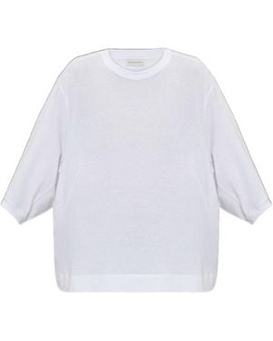 Dries Van Noten Herissa Crewneck T-Shirt - White